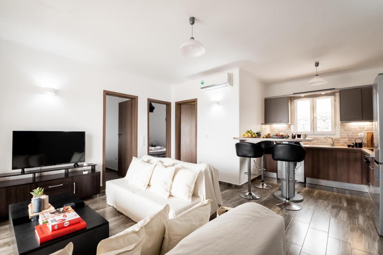 Aniko Suites Psarou Псару Екстериор снимка